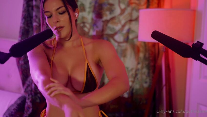 Puffin ASMR - 16 Apr 2025 - Skin Rubbing, Massaging & Oil Sounds