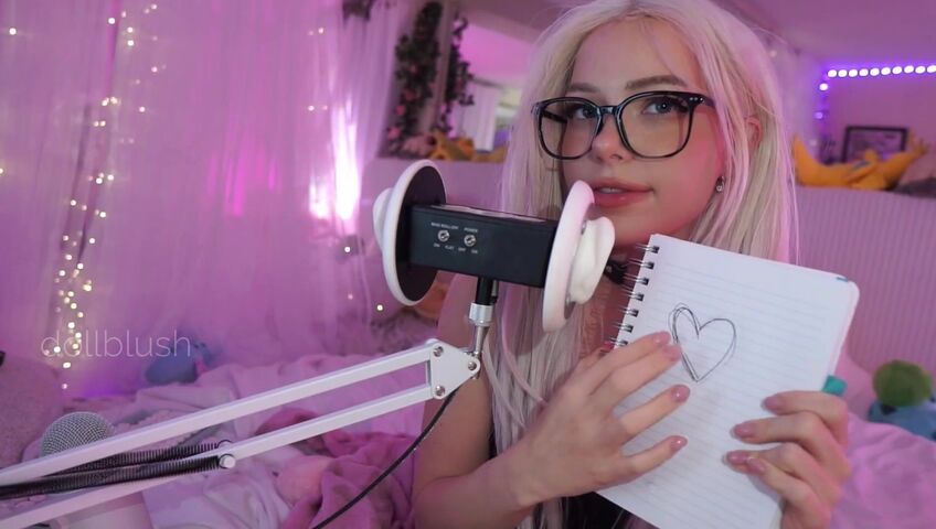 Dollblush ASMR - 9 March 2026 - Emo GF Mouth Sounds