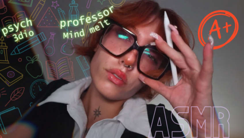 Elle Marz - Professor Mind Melt JOI | Binaural ASMR