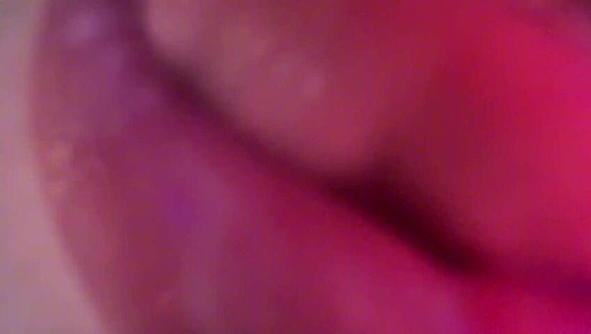 Wahonay ASMR - Lens Licking In Red Bra