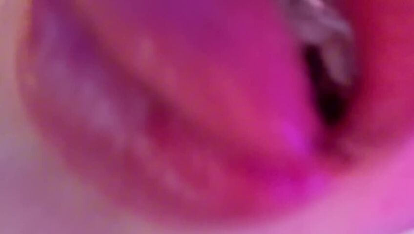 Wahonay ASMR - Lens Licking In Red Bra