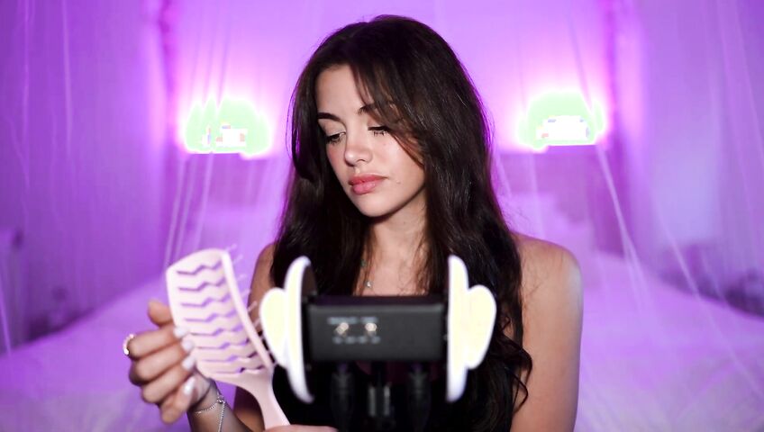 asmr obsessed girl gives you a haircut...