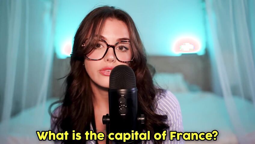 asmr geography quiz... (each question gets harder)