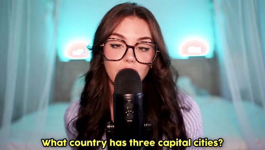 asmr geography quiz... (each question gets harder)