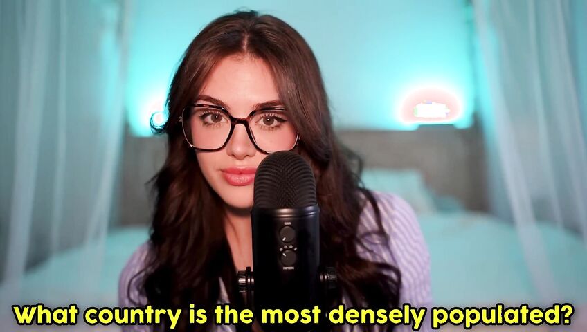 asmr geography quiz... (each question gets harder)