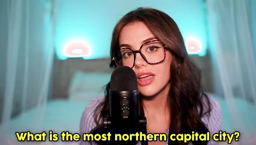 asmr geography quiz... (each question gets harder)