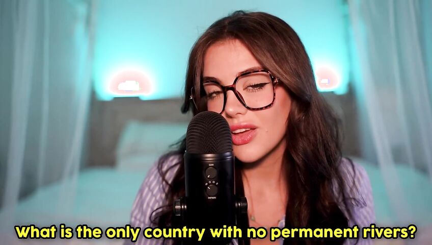 asmr geography quiz... (each question gets harder)