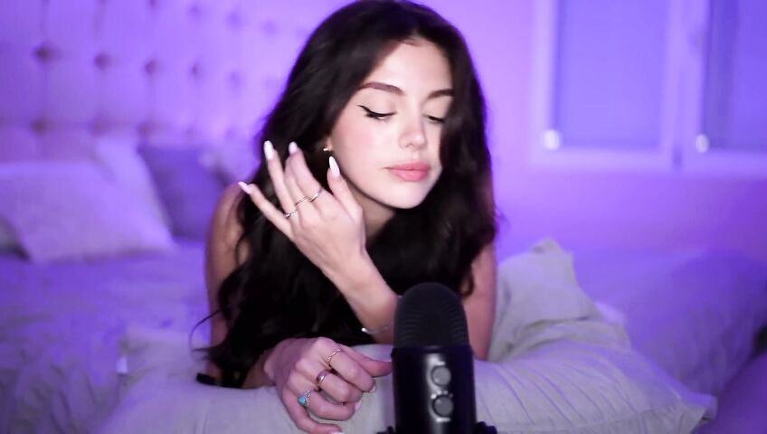 asmr gentle sleep instructions...