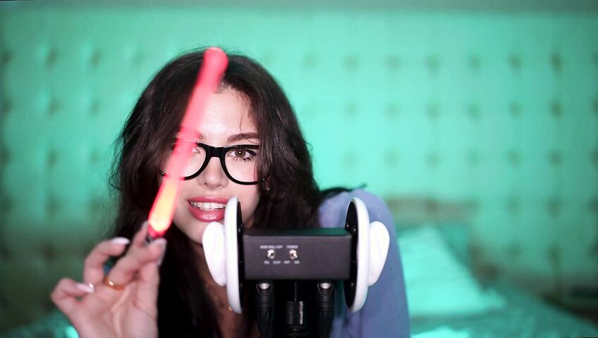 asmr cranial nerve exam... (emily black)