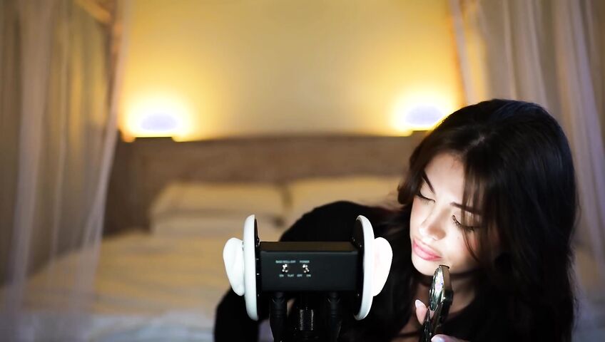 asmr girlfriend gives you an ear exam…