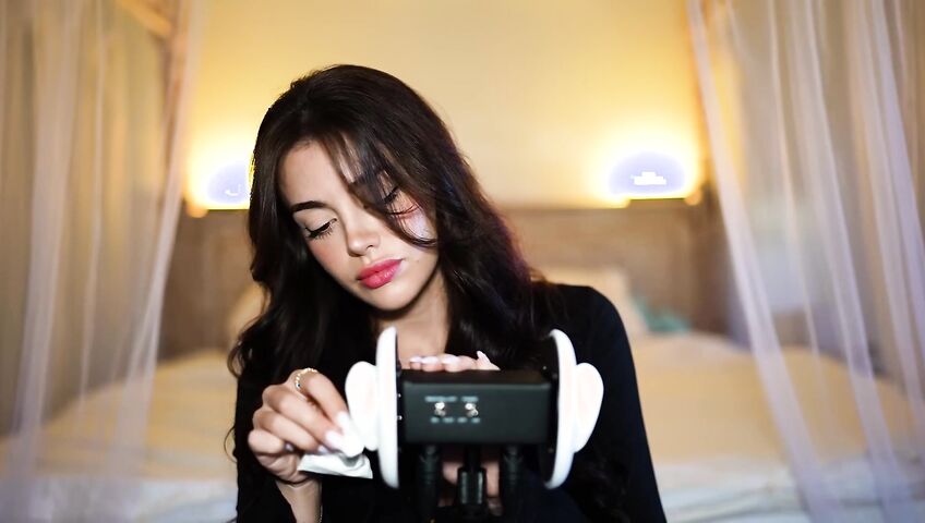 asmr girlfriend gives you an ear exam…