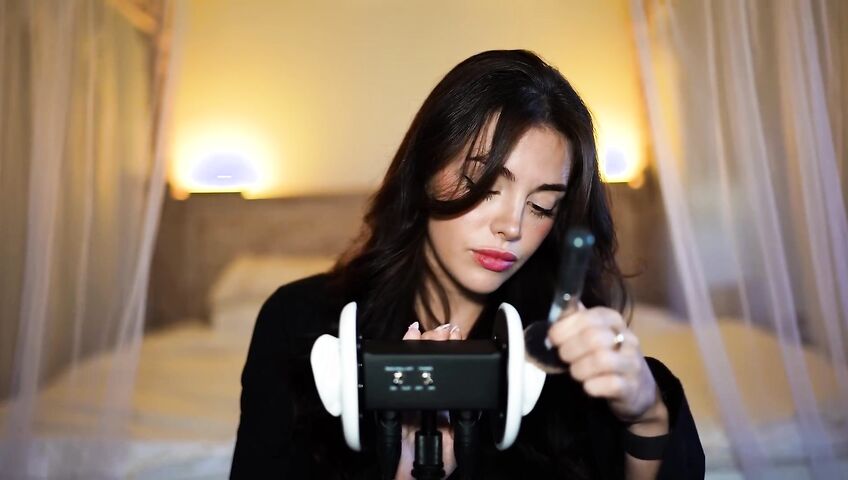 asmr girlfriend gives you an ear exam…
