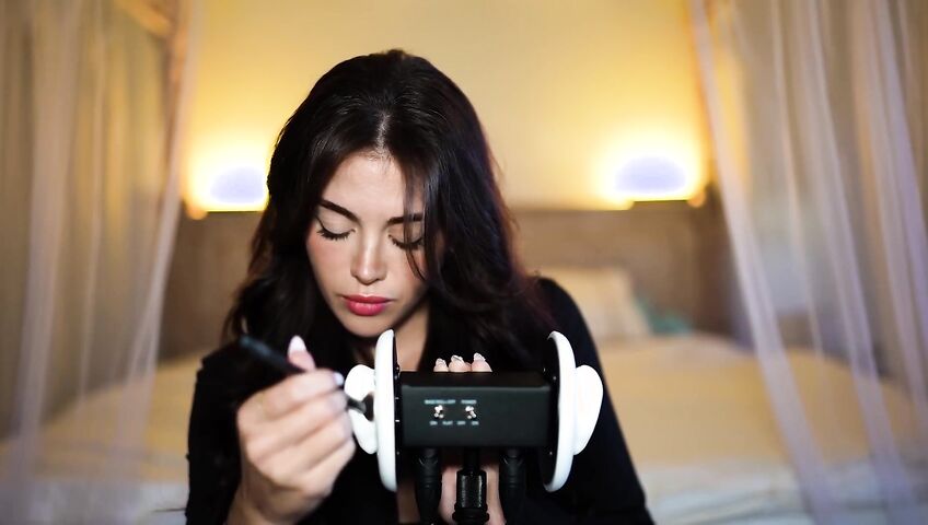 asmr girlfriend gives you an ear exam…