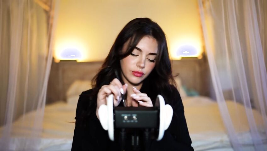 asmr girlfriend gives you an ear exam…