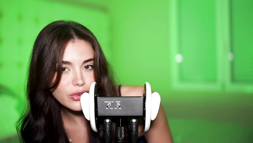 my first asmr video with the 3dio mic...