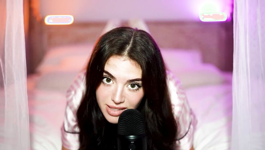 asmr girlfriend comforts you after a bad day...