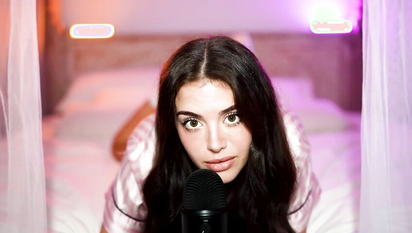 asmr girlfriend comforts you after a bad day...