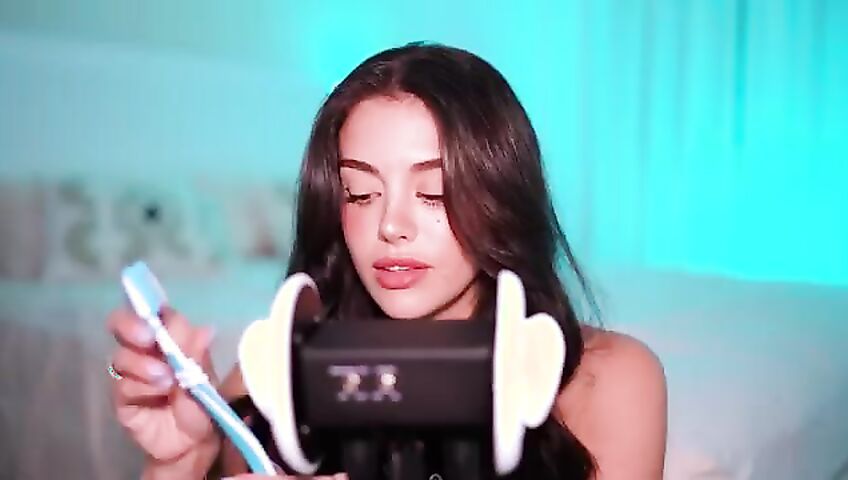 asmr triggers to help you fall asleep... (no talking)