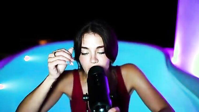 asmr girlfriend takes you to the hot tub... (emily black)