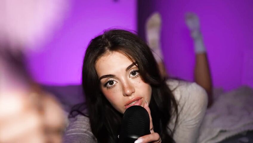 asmr girlfriend comforts you to sleep... (emily black)