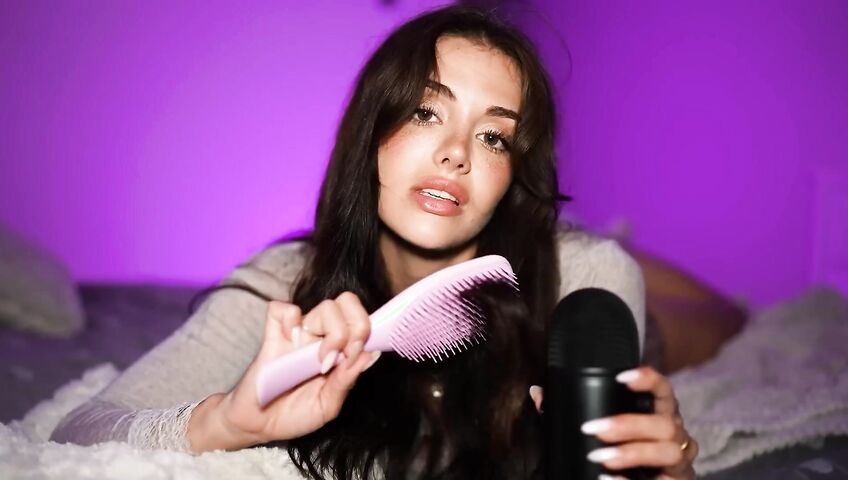 asmr girlfriend comforts you to sleep... (emily black)