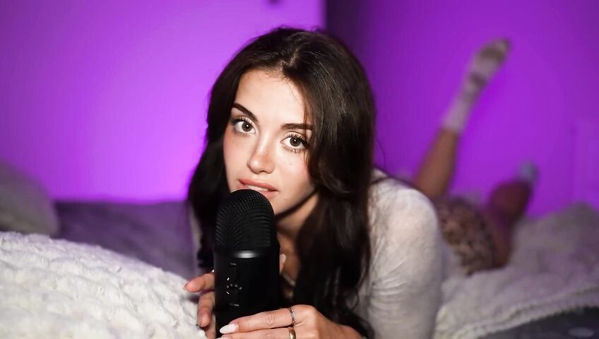 asmr girlfriend comforts you to sleep... (emily black)