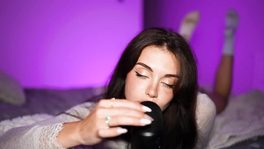 asmr girlfriend comforts you to sleep... (emily black)