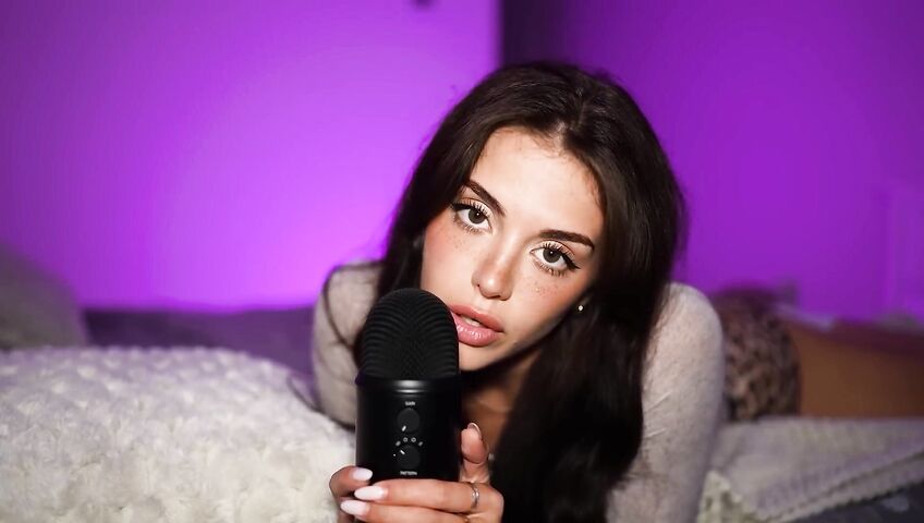 asmr girlfriend comforts you to sleep... (emily black)