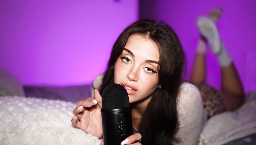 asmr girlfriend comforts you to sleep... (emily black)