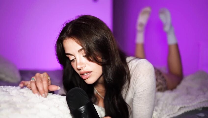 asmr girlfriend comforts you to sleep... (emily black)