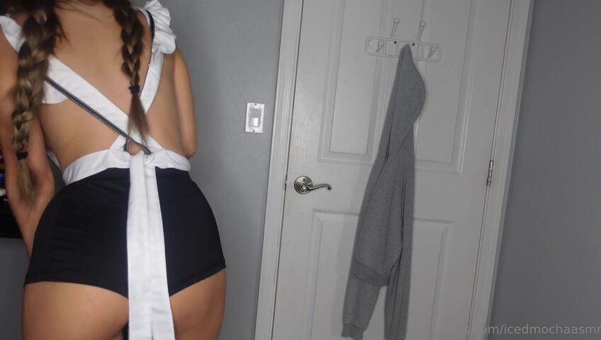 Iced Mocha ASMR - Maid RP | Sorry Sir, Can I Clean Your Room ?...and ur Dick Too