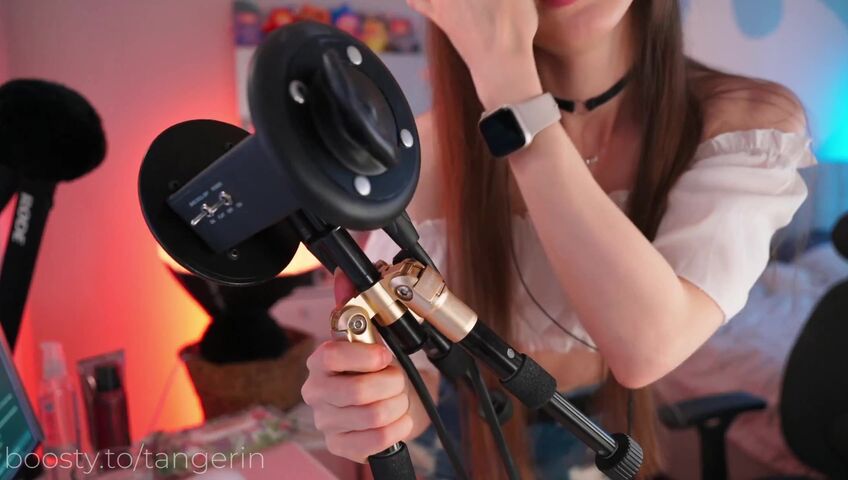 Tangerin ASMR - 11 March 2026 - Ear Licking (Standing ⧸ Slow ⧸ Flat ⧸ Close) & Eye Contact