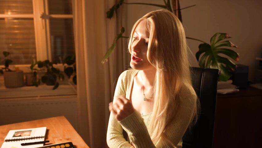 Emily ASMR - POV: Library Crush Flirts With You Instead Of Studying ASMR Roleplay