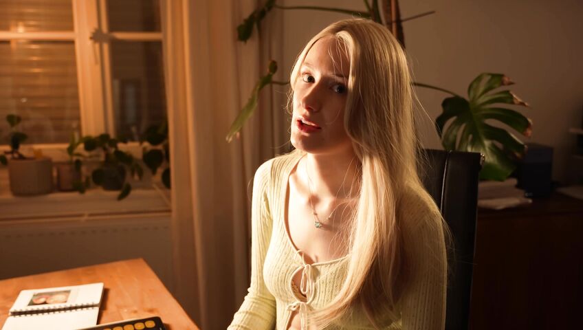 Emily ASMR - POV: Library Crush Flirts With You Instead Of Studying ASMR Roleplay