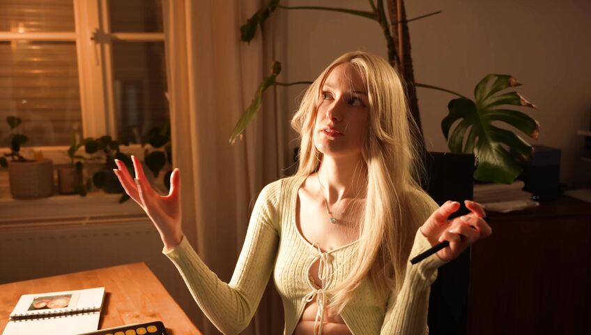 Emily ASMR - POV: Library Crush Flirts With You Instead Of Studying ASMR Roleplay