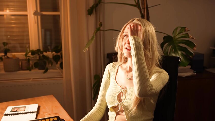 Emily ASMR - POV: Library Crush Flirts With You Instead Of Studying ASMR Roleplay