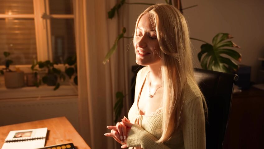 Emily ASMR - POV: Library Crush Flirts With You Instead Of Studying ASMR Roleplay