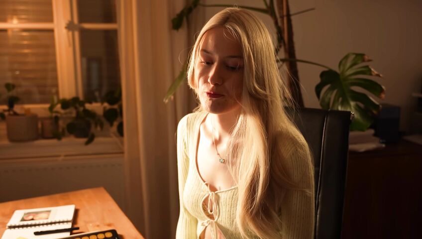 Emily ASMR - POV: Library Crush Flirts With You Instead Of Studying ASMR Roleplay