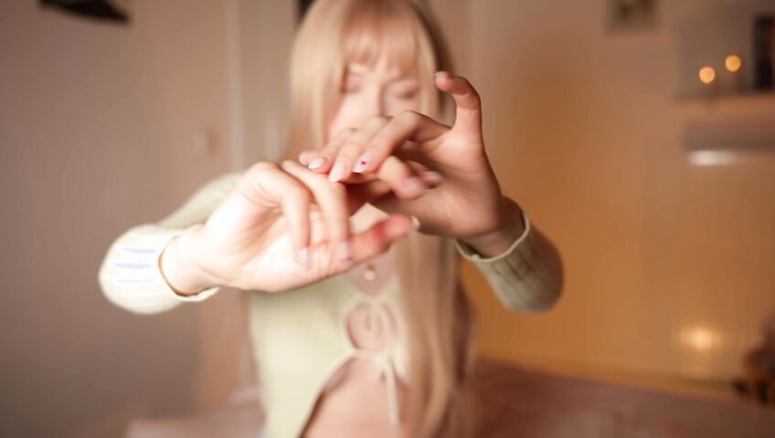 Emily ASMR - Step Sis Gives You A Massage ASMR Roleplay