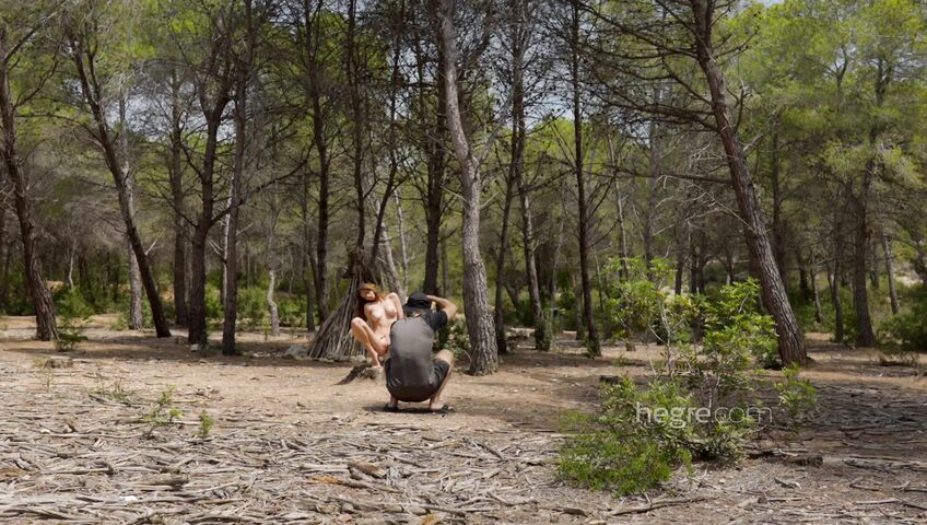 Anna Ralphs - Naked Forest Nymph Shoot