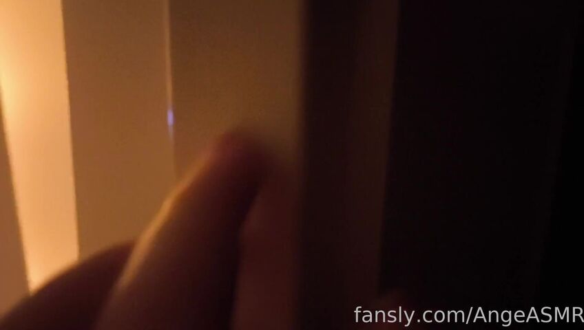 Ange ASMR - 10 March 2026 - Random objects around my room, Mirror taps, Fabric sounds, Lens Licking