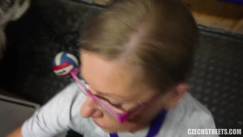 Czech Streets E138A - Petra - Horny PE Teacher