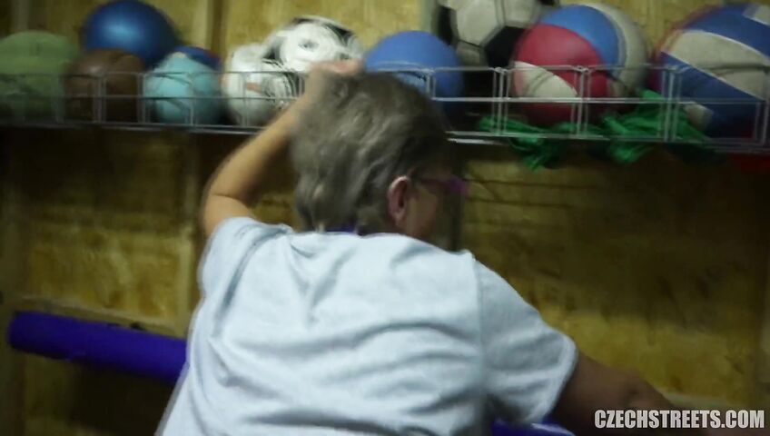 Czech Streets E138A - Petra - Horny PE Teacher