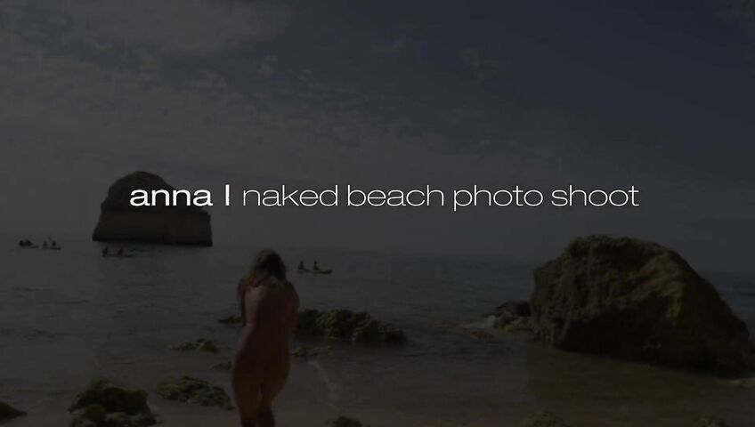 Anna Ralphs - Naked Beach Photoshoot