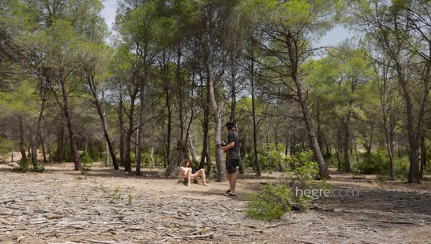 Hegre - Anna Ralphs - Naked Forest Nymph Shoot