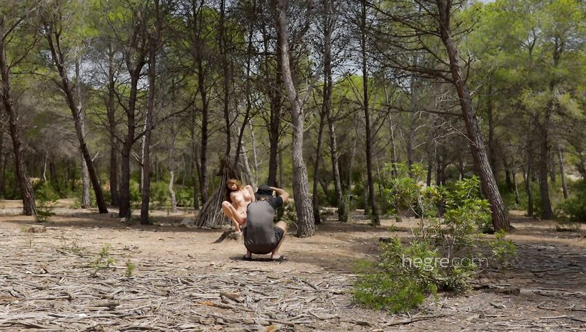 Hegre - Anna Ralphs - Naked Forest Nymph Shoot