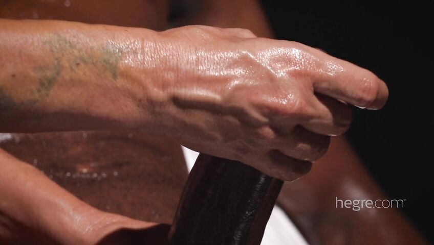 Hegre - Denise And Goro - Big Black Cock Massage