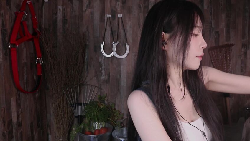 [ASMR]nara - 12 March 2026 - A Peaceful Stable Roleplay with Only the Sound of Brushing a Horse’s Coat​