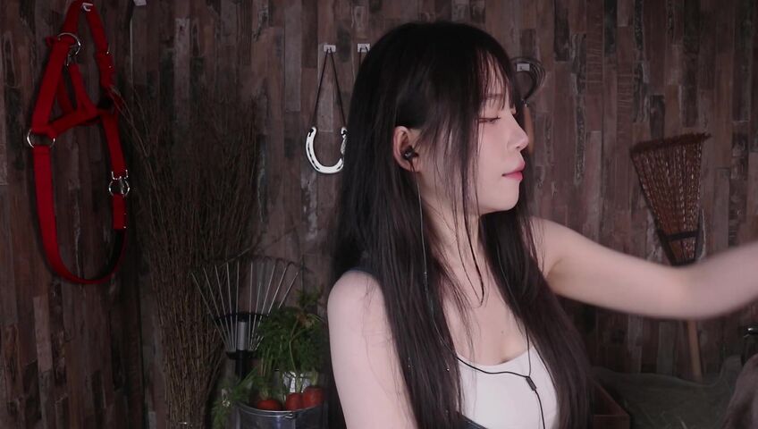 [ASMR]nara - 12 March 2026 - A Peaceful Stable Roleplay with Only the Sound of Brushing a Horse’s Coat​