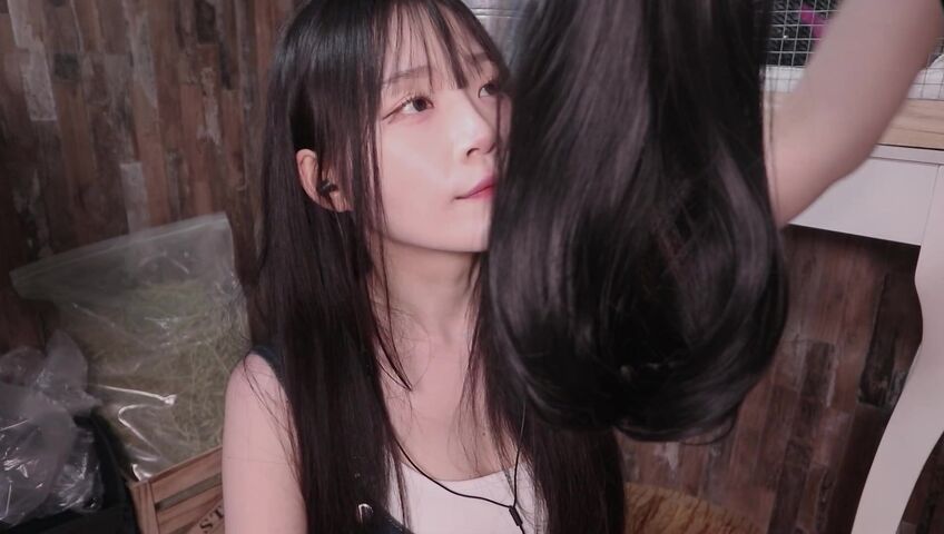 [ASMR]nara - 12 March 2026 - A Peaceful Stable Roleplay with Only the Sound of Brushing a Horse’s Coat​